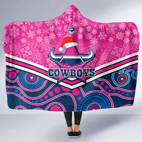 custom-cowboys-rugby-christmas-hooded-blanket-merry-xmas-2023-mix-aboriginal-art-pink-version