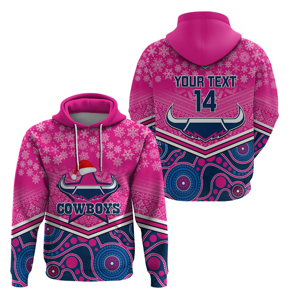 custom-cowboys-rugby-christmas-hoodie-merry-xmas-2023-mix-aboriginal-art-pink-version
