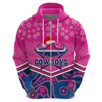 custom-cowboys-rugby-christmas-hoodie-merry-xmas-2023-mix-aboriginal-art-pink-version