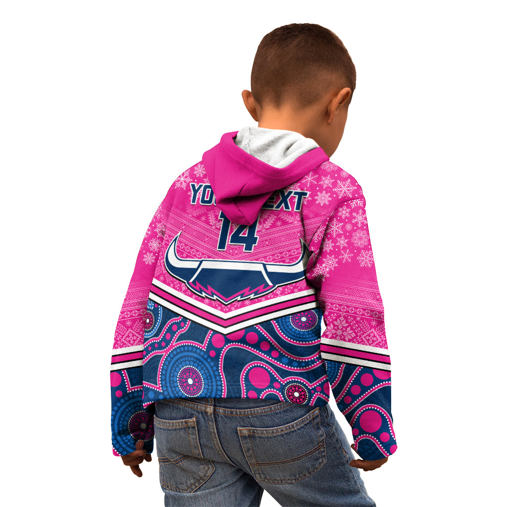 custom-cowboys-rugby-christmas-kid-hoodie-merry-xmas-2023-mix-aboriginal-art-pink-version