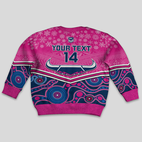 custom-cowboys-rugby-christmas-kid-ugly-christmas-sweater-merry-xmas-2023-mix-aboriginal-art-pink-version