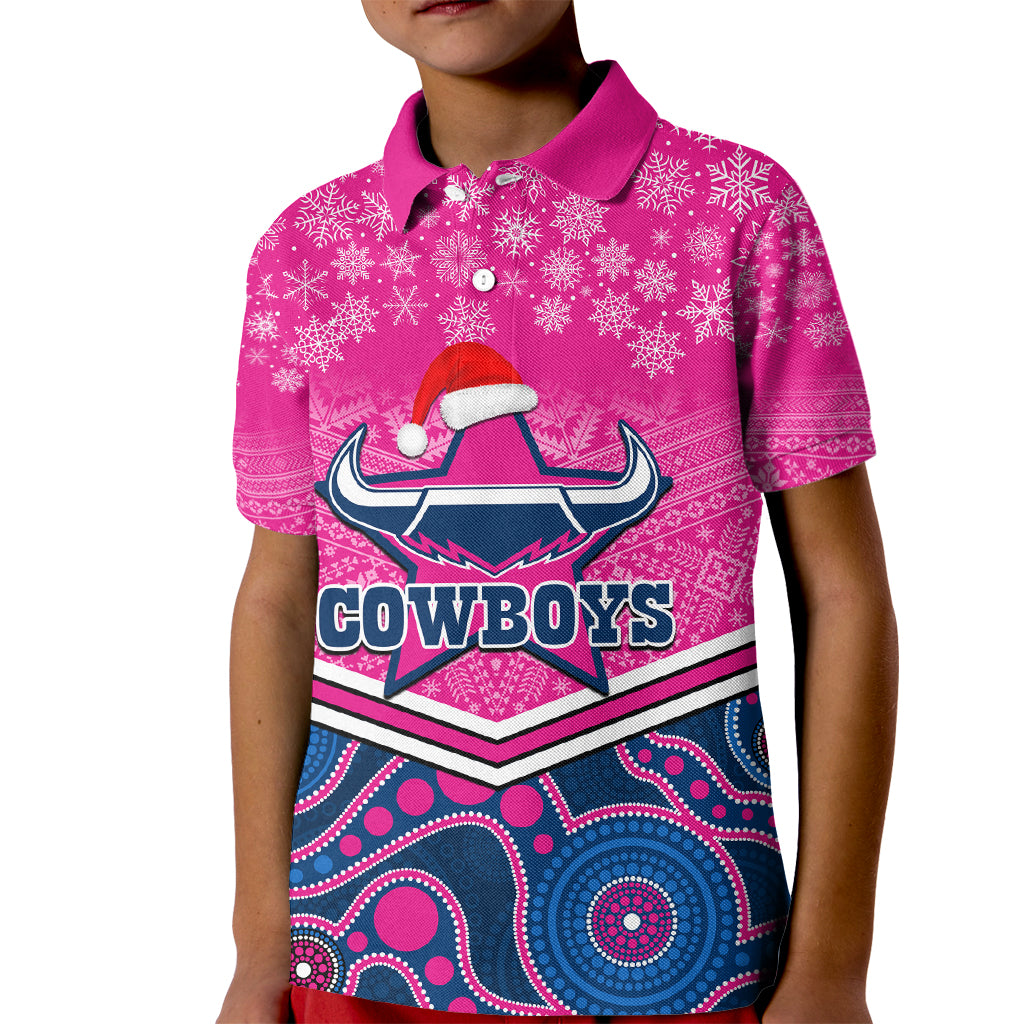 custom-cowboys-rugby-christmas-kid-polo-shirt-merry-xmas-2023-mix-aboriginal-art-pink-version