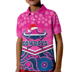 custom-cowboys-rugby-christmas-kid-polo-shirt-merry-xmas-2023-mix-aboriginal-art-pink-version