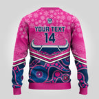 custom-cowboys-rugby-christmas-ugly-christmas-sweater-merry-xmas-2023-mix-aboriginal-art-pink-version