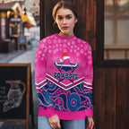 custom-cowboys-rugby-christmas-ugly-christmas-sweater-merry-xmas-2023-mix-aboriginal-art-pink-version