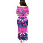 custom-cowboys-rugby-christmas-puletasi-merry-xmas-2023-mix-aboriginal-art-pink-version