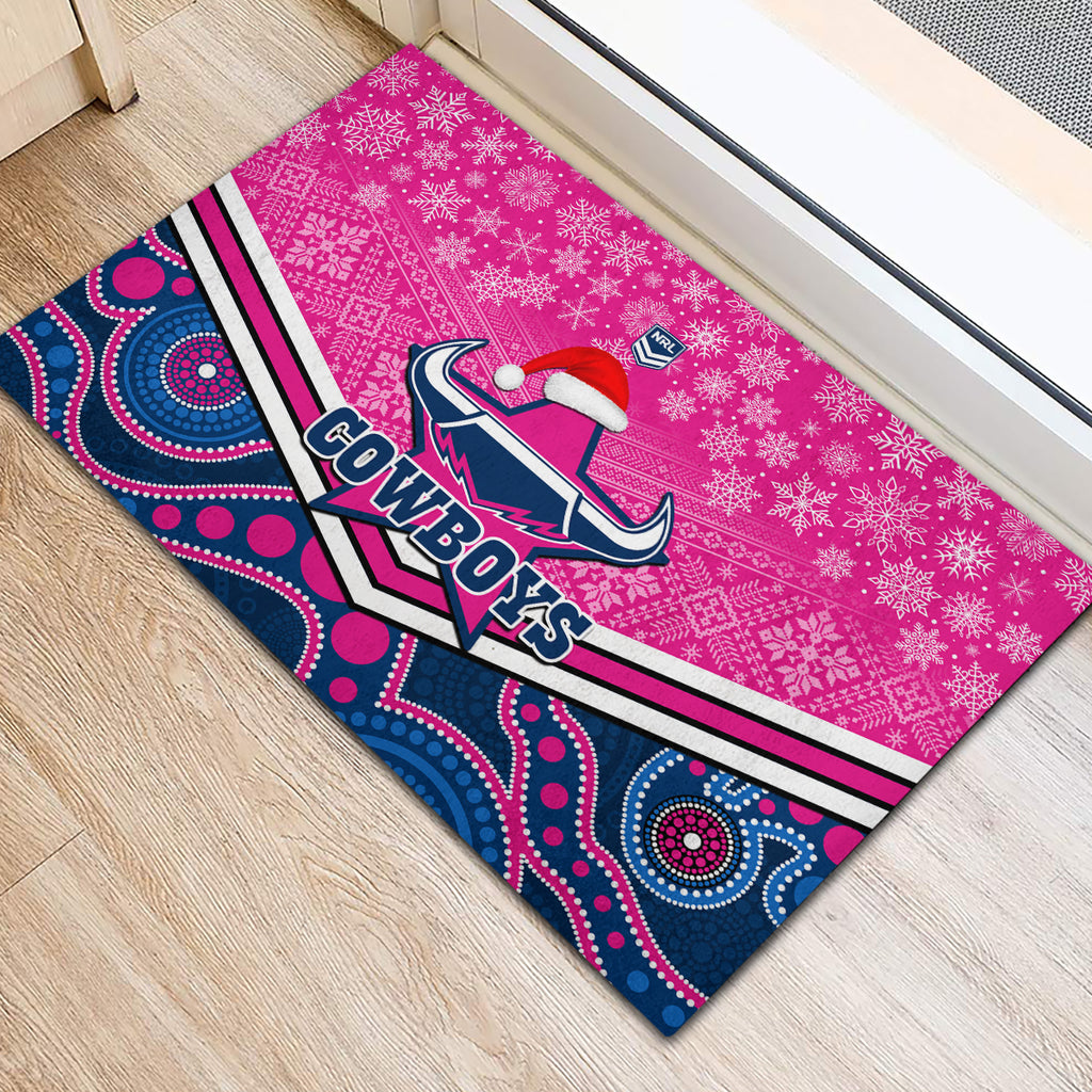 custom-cowboys-rugby-christmas-rubber-doormat-merry-xmas-2023-mix-aboriginal-art-pink-version