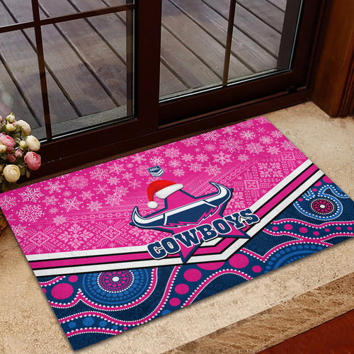 custom-cowboys-rugby-christmas-rubber-doormat-merry-xmas-2023-mix-aboriginal-art-pink-version