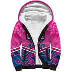 custom-cowboys-rugby-christmas-sherpa-hoodie-merry-xmas-2023-mix-aboriginal-art-pink-version