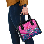 custom-cowboys-rugby-christmas-shoulder-handbag-merry-xmas-2023-mix-aboriginal-art-pink-version