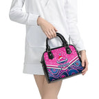 custom-cowboys-rugby-christmas-shoulder-handbag-merry-xmas-2023-mix-aboriginal-art-pink-version