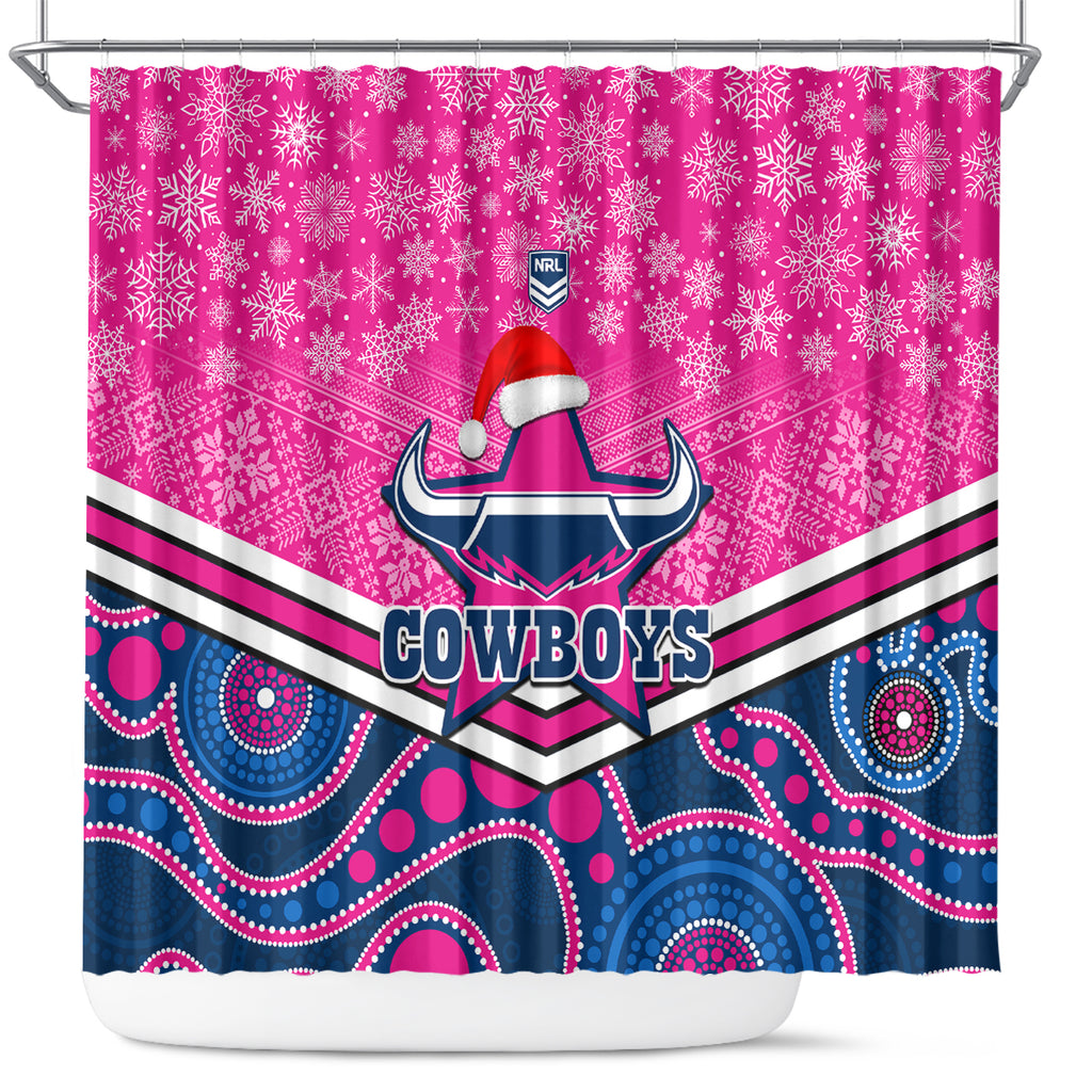 custom-cowboys-rugby-christmas-shower-curtain-merry-xmas-2023-mix-aboriginal-art-pink-version