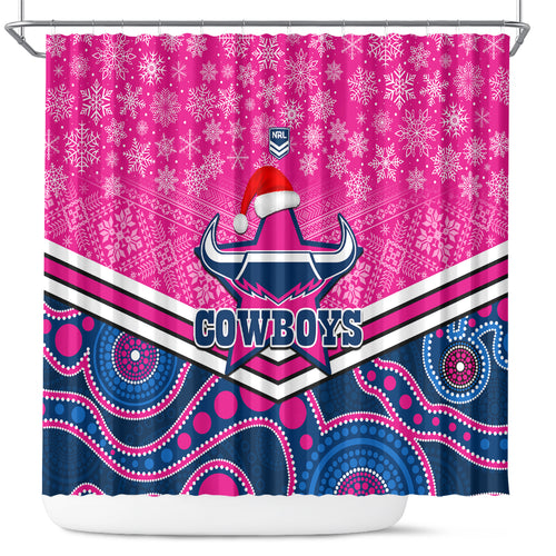 custom-cowboys-rugby-christmas-shower-curtain-merry-xmas-2023-mix-aboriginal-art-pink-version