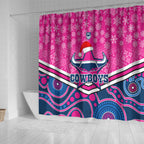 custom-cowboys-rugby-christmas-shower-curtain-merry-xmas-2023-mix-aboriginal-art-pink-version