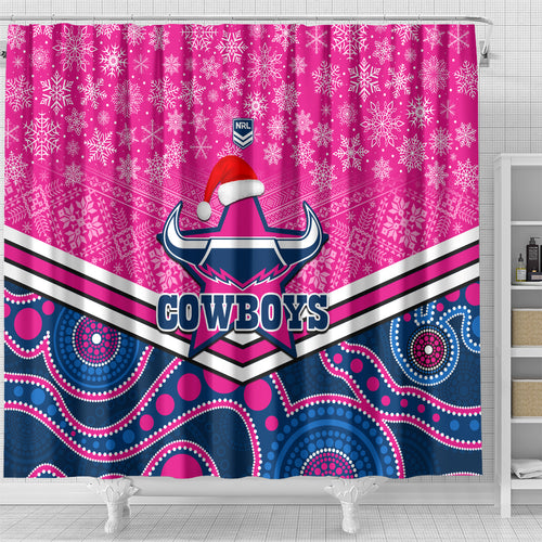 custom-cowboys-rugby-christmas-shower-curtain-merry-xmas-2023-mix-aboriginal-art-pink-version