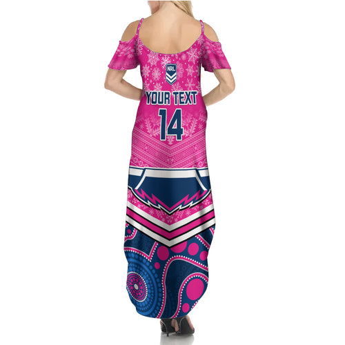 custom-cowboys-rugby-christmas-summer-maxi-dress-merry-xmas-2023-mix-aboriginal-art-pink-version