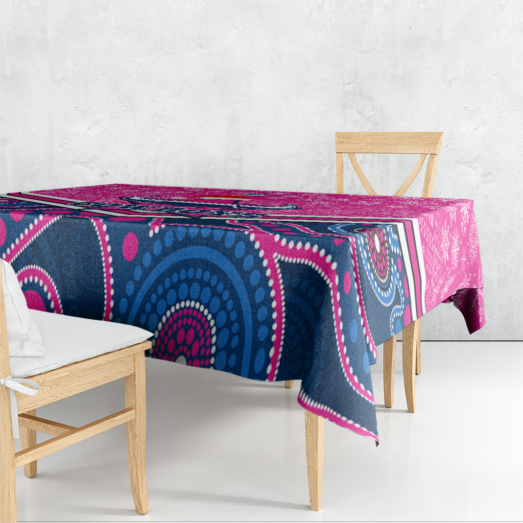 custom-cowboys-rugby-christmas-tablecloth-merry-xmas-2023-mix-aboriginal-art-pink-version