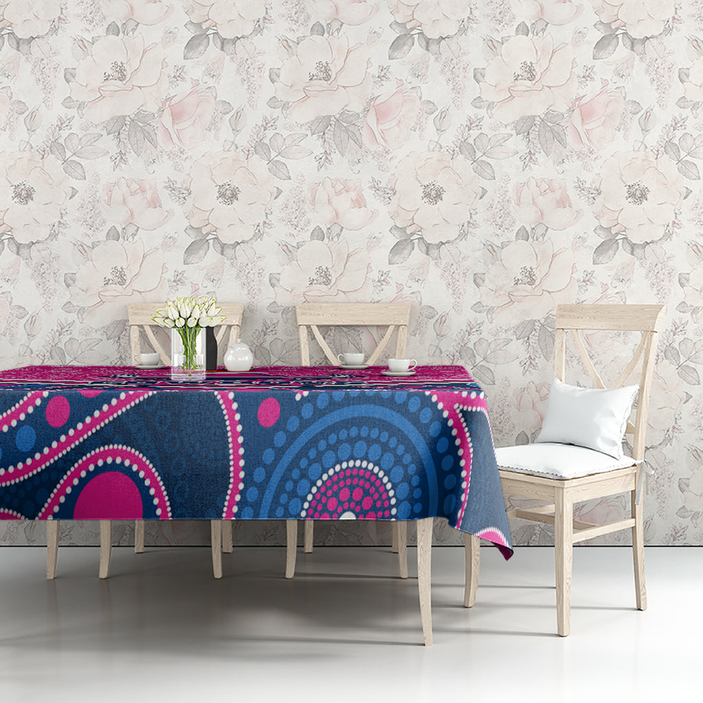 custom-cowboys-rugby-christmas-tablecloth-merry-xmas-2023-mix-aboriginal-art-pink-version