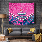 custom-cowboys-rugby-christmas-tapestry-merry-xmas-2023-mix-aboriginal-art-pink-version
