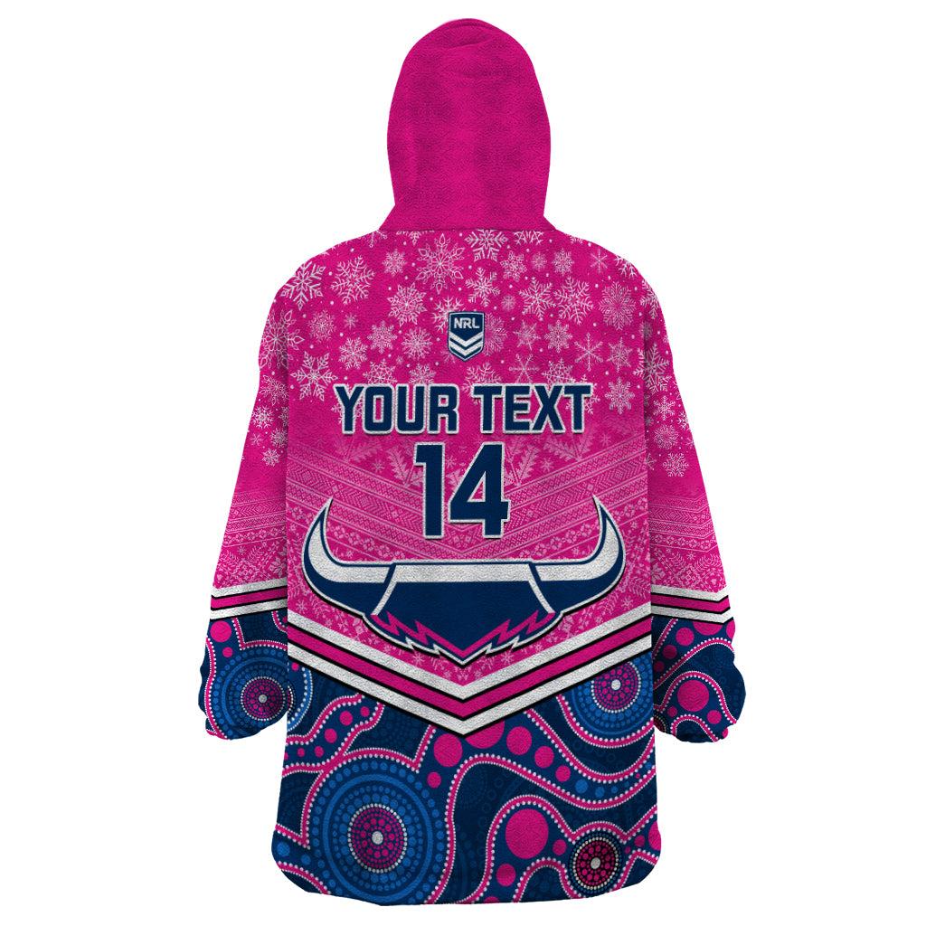 custom-cowboys-rugby-christmas-wearable-blanket-hoodie-merry-xmas-2023-mix-aboriginal-art-pink-version
