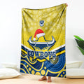 custom-cowboys-rugby-christmas-blanket-merry-xmas-2023-mix-aboriginal-art-blue-version