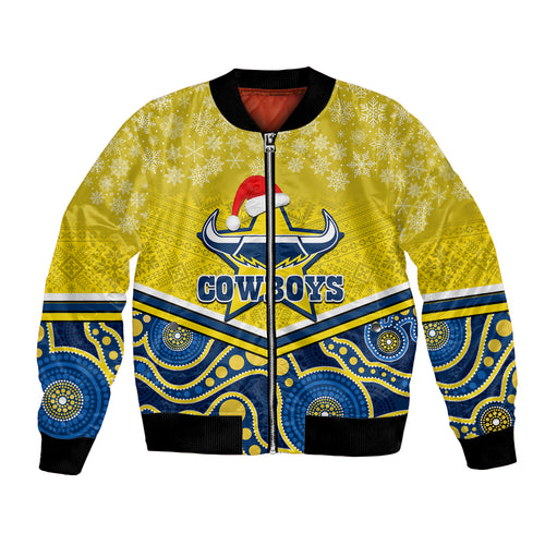 custom-cowboys-rugby-christmas-bomber-jacket-merry-xmas-2023-mix-aboriginal-art-blue-version