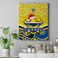 custom-cowboys-rugby-christmas-canvas-wall-art-merry-xmas-2023-mix-aboriginal-art-blue-version