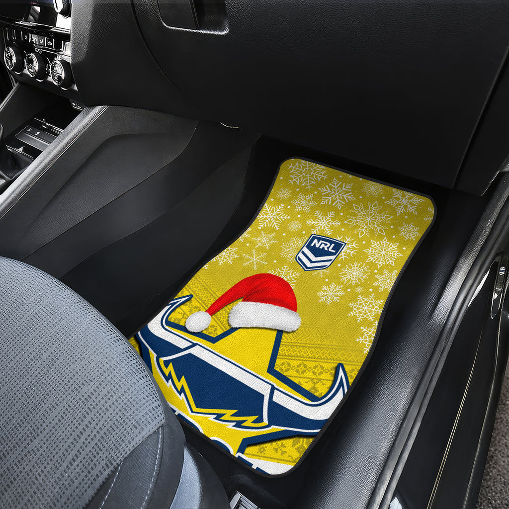 custom-cowboys-rugby-christmas-car-mats-merry-xmas-2023-mix-aboriginal-art-blue-version