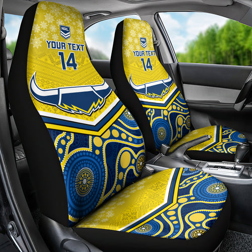 custom-cowboys-rugby-christmas-car-seat-cover-merry-xmas-2023-mix-aboriginal-art-blue-version