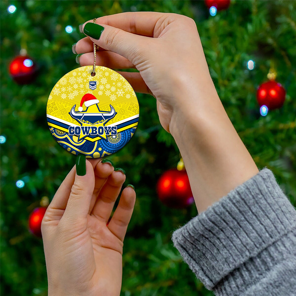 cowboys-rugby-christmas-ceramic-ornament-merry-xmas-2023-mix-aboriginal-art-blue-version
