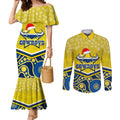 custom-cowboys-rugby-christmas-couples-matching-mermaid-dress-and-long-sleeve-button-shirt-merry-xmas-2023-mix-aboriginal-art-blue-version