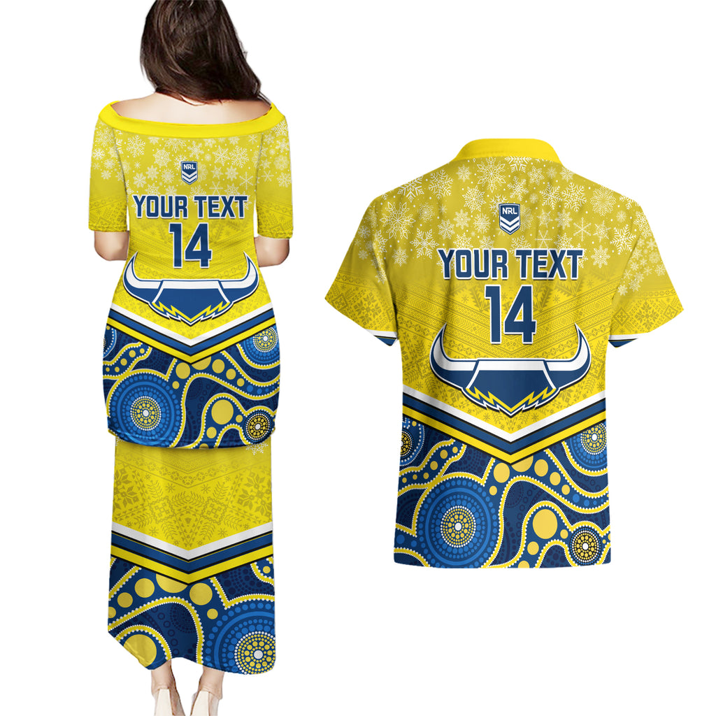custom-cowboys-rugby-christmas-couples-matching-puletasi-dress-and-hawaiian-shirt-merry-xmas-2023-mix-aboriginal-art-blue-version