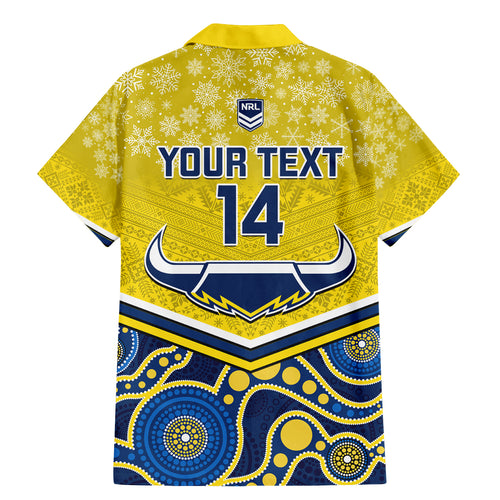 custom-cowboys-rugby-christmas-family-matching-mermaid-dress-and-hawaiian-shirt-merry-xmas-2023-mix-aboriginal-art-blue-version