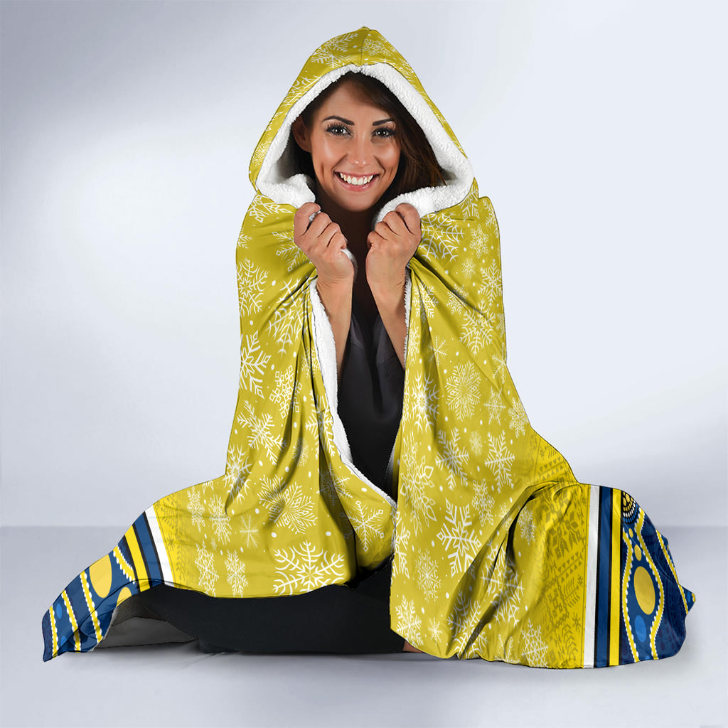 custom-cowboys-rugby-christmas-hooded-blanket-merry-xmas-2023-mix-aboriginal-art-blue-version