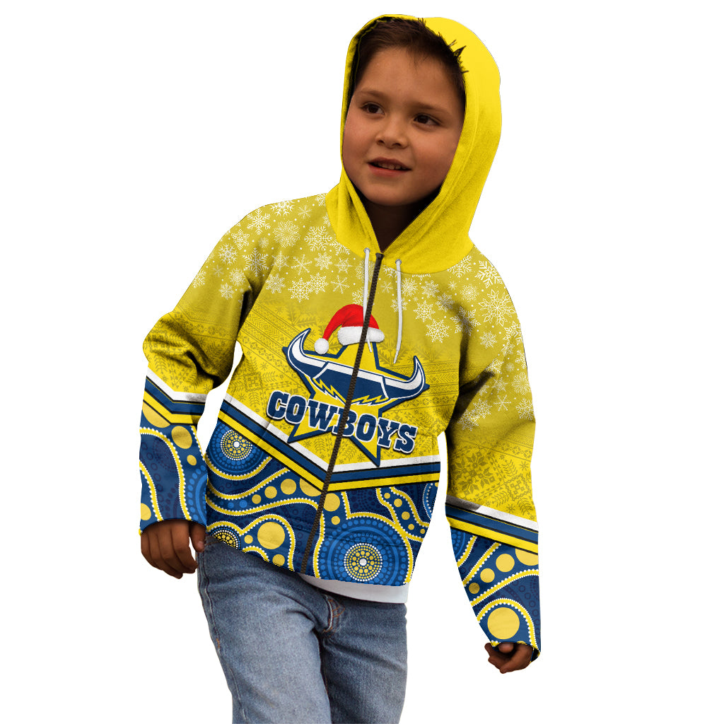 custom-cowboys-rugby-christmas-kid-hoodie-merry-xmas-2023-mix-aboriginal-art-blue-version