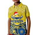 custom-cowboys-rugby-christmas-kid-polo-shirt-merry-xmas-2023-mix-aboriginal-art-blue-version