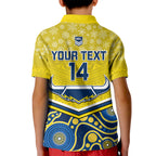 custom-cowboys-rugby-christmas-kid-polo-shirt-merry-xmas-2023-mix-aboriginal-art-blue-version