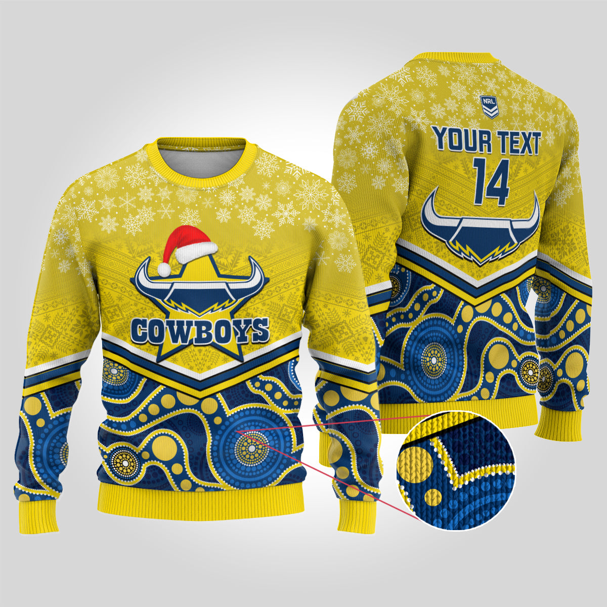 custom-cowboys-rugby-christmas-ugly-christmas-sweater-merry-xmas-2023-mix-aboriginal-art-blue-version