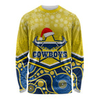 custom-cowboys-rugby-christmas-long-sleeve-shirt-merry-xmas-2023-mix-aboriginal-art-blue-version