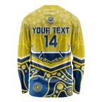 custom-cowboys-rugby-christmas-long-sleeve-shirt-merry-xmas-2023-mix-aboriginal-art-blue-version