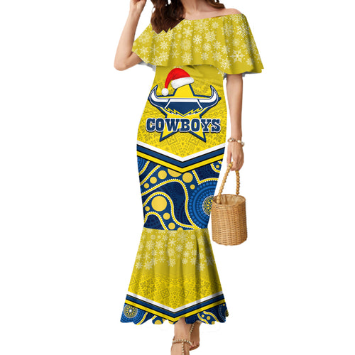 custom-cowboys-rugby-christmas-mermaid-dress-merry-xmas-2023-mix-aboriginal-art-blue-version
