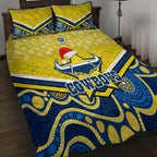 custom-cowboys-rugby-christmas-quilt-bed-set-merry-xmas-2023-mix-aboriginal-art-blue-version