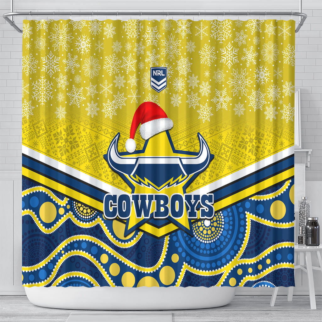 custom-cowboys-rugby-christmas-shower-curtain-merry-xmas-2023-mix-aboriginal-art-blue-version