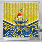 custom-cowboys-rugby-christmas-shower-curtain-merry-xmas-2023-mix-aboriginal-art-blue-version