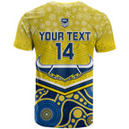 custom-cowboys-rugby-christmas-t-shirt-merry-xmas-2023-mix-aboriginal-art-blue-version
