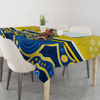 custom-cowboys-rugby-christmas-tablecloth-merry-xmas-2023-mix-aboriginal-art-blue-version