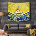 custom-cowboys-rugby-christmas-tapestry-merry-xmas-2023-mix-aboriginal-art-blue-version