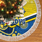cowboys-rugby-christmas-tree-skirt-merry-xmas-2023-mix-aboriginal-art-blue-version