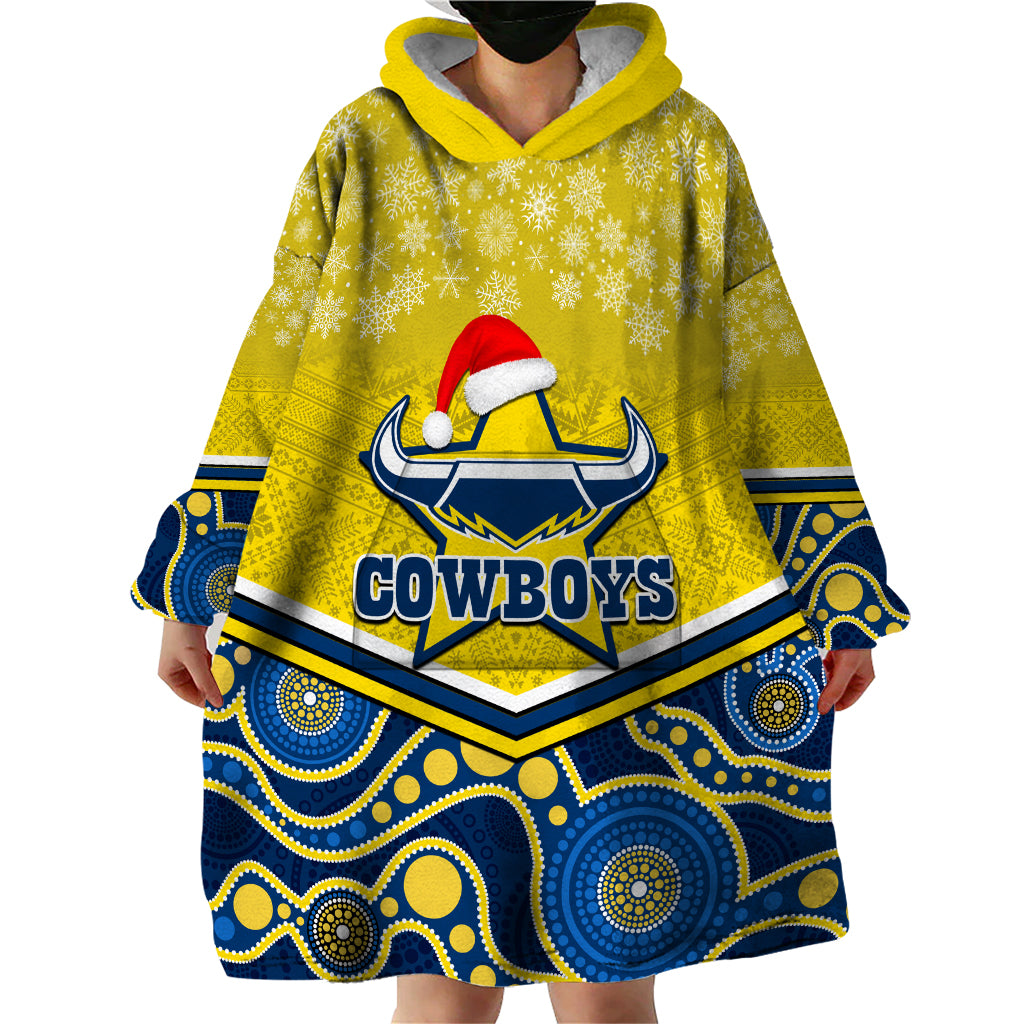 custom-cowboys-rugby-christmas-wearable-blanket-hoodie-merry-xmas-2023-mix-aboriginal-art-blue-version