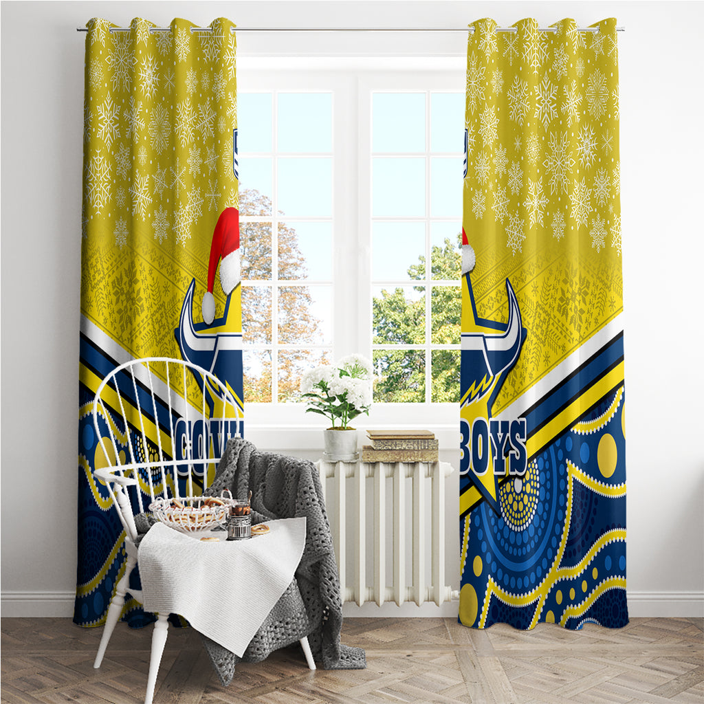 custom-cowboys-rugby-christmas-window-curtain-merry-xmas-2023-mix-aboriginal-art-blue-version